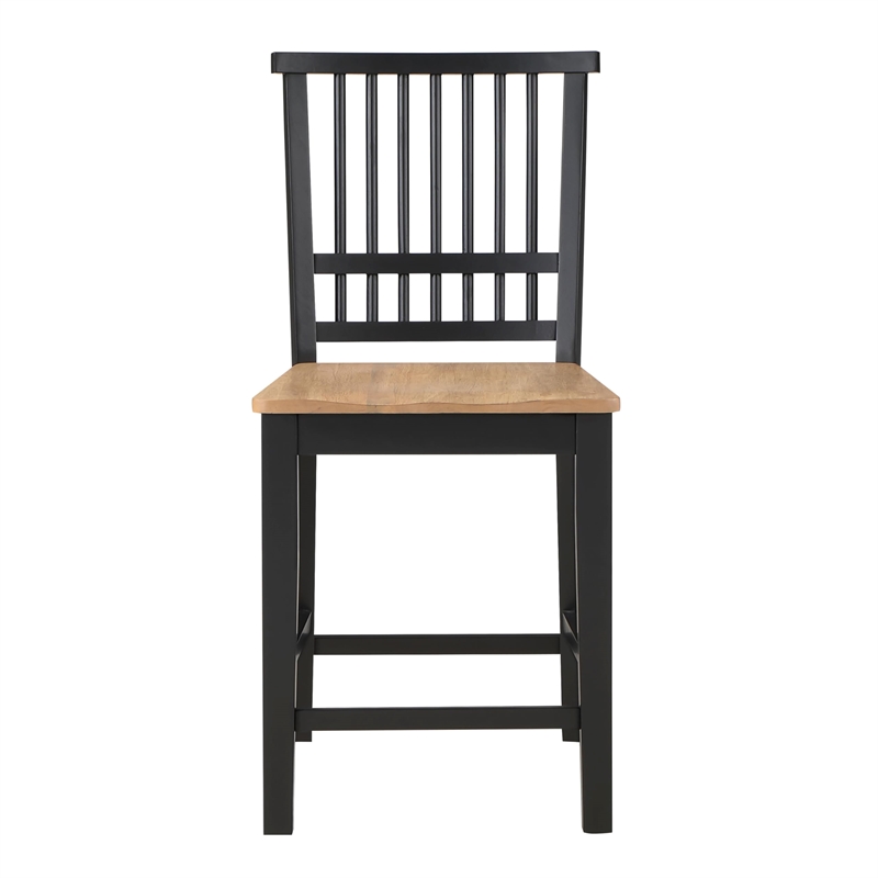 Pemberly Row Contemporary 6-Piece Counter Complete Dining Set