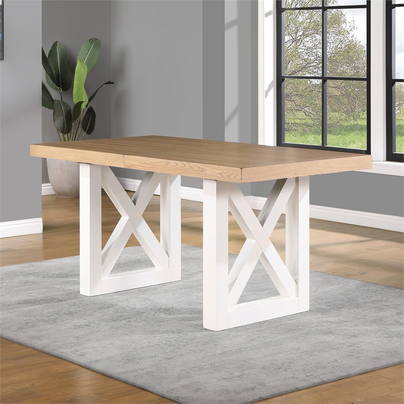 Pemberly Row Contemporary 6-Piece Counter Complete Dining Set