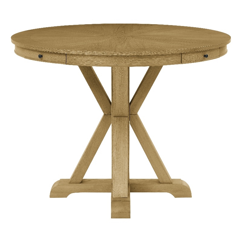 Pemberly Row Modern / Contemporary Counter Table in Natural Finish