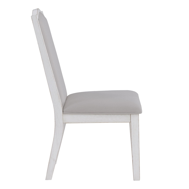 Pemberly Row Modern / Contemporary White 5-piece Complete Dining Set