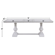Pemberly Row Modern / Contemporary White 5-piece Complete Dining Set
