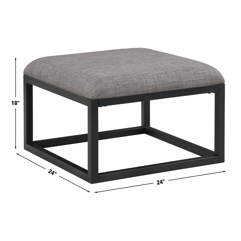 Pemberly Row Rectangular Nesting Table with 2 Stools in Brown