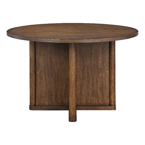 Pemberly Row Wood Modern / Contemporary Dining Table in Brown