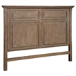 Pemberly Row Engineered Wood Contemporary Queen Storage Bed in Brown