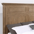 Pemberly Row Engineered Wood Contemporary Queen Storage Bed in Brown