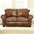 Pemberly Row Modern / Contemporary 4 piece Sofa Set in Brown