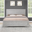 Pemberly Row Engineered Wood Modern / Contemporary King Bed in Gray