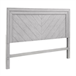 Pemberly Row Engineered Wood Modern / Contemporary King Bed in Gray