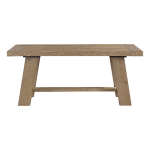 Pemberly Row Wood Modern / Contemporary Dining Table in Brown