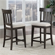 Pemberly Row Engineered Wood Contemporary 5-piece Dining Set in Brown