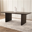 Pemberly Row 5-pieces Dining Set (Table & 4 Side Chairs) in Brown