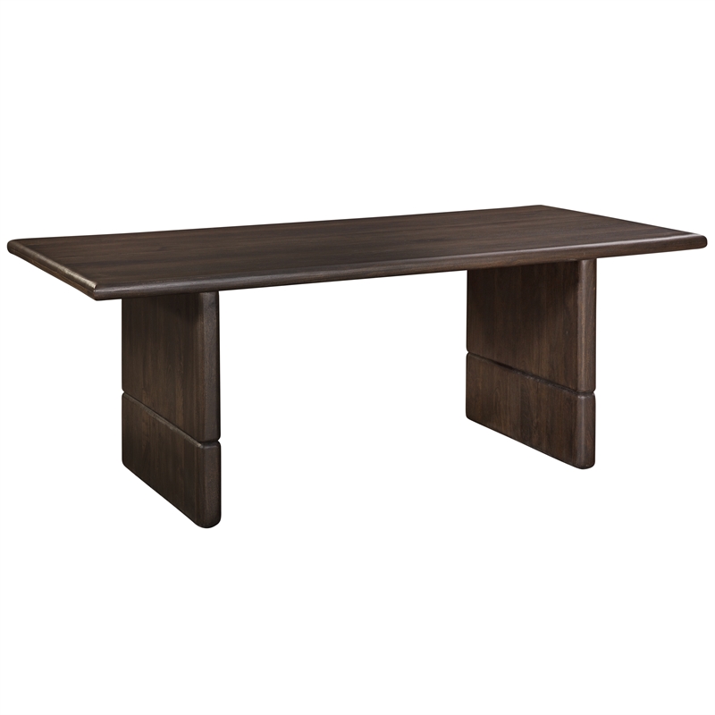 Pemberly Row 5-pieces Dining Set (Table & 4 Side Chairs) in Brown