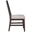 Pemberly Row 7-pieces Dining Set (Table & 6 Side Chairs) in Brown