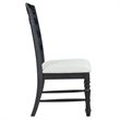 Pemberly Row 5-Piece Dining Set (Table & 4 Side Chairs) in Black