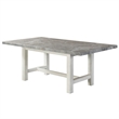 Pemberly Row Modern / Contemporary 5-piece Dining in Gray Marble