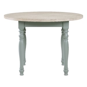 Pemberly Row Engineered Wood Modern / Contemporary Green Round Table