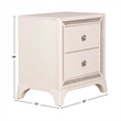 Pemberly Row Contemporary 4-Piece Queen Bedroom Set in Off White