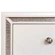 Pemberly Row Contemporary 4-Piece Queen Bedroom Set in Off White
