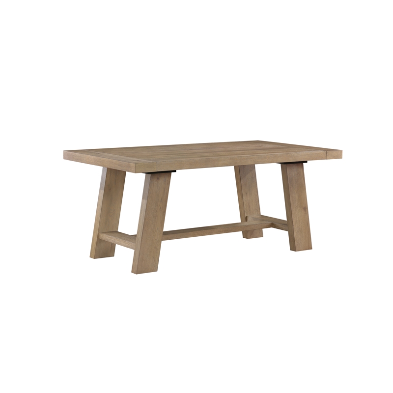 Pemberly Row Contemporary 5-piece Complete Dining Set in Brown