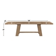 Pemberly Row Contemporary 5-piece Complete Dining Set in Brown
