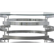 Pemberly Row Modern / Contemporary 3-piece Coffee Table Set in Gray