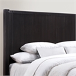 Pemberly Row Engineered Wood Contemporary Queen Bed in Espresso