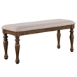 Pemberly Row Contemporary 5-Piece Complete Dining Set in Brown
