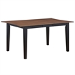 Pemberly Row Contemporary 5-piece Dining Set with 4 Chairs in Brown