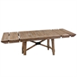 Pemberly Row Polyester Fabric Contemporary 7-piece Dining in Brown