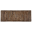 Pemberly Row Polyester Fabric Contemporary 7-piece Dining in Brown