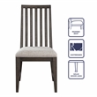 Pemberly Row 5-Piece Rustic Dining Set of 4 Side Chairs & Table