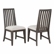 Pemberly Row 5-Piece Rustic Dining Set of 4 Side Chairs & Table