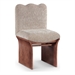 Beige and Walnut