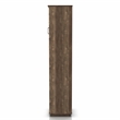 Pemberly Row Modern Farmhouse Wood Tower Cabinet in Reclaimed Oak