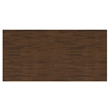 Pemberly Row Bottle Solid Wood Wine Cabinet in Natural Aged Brown
