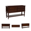Pemberly Row Traditional Wood Brown Dining Server - 34.5