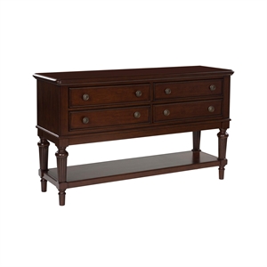 Pemberly Row Traditional Wood Brown Dining Server - 34.5&quotHx59.38&quotWx18&quotD