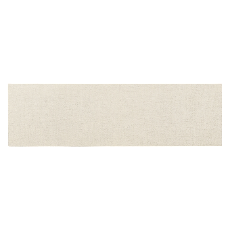 Pemberly Row Transitional Archer Console Table in Cream Wood