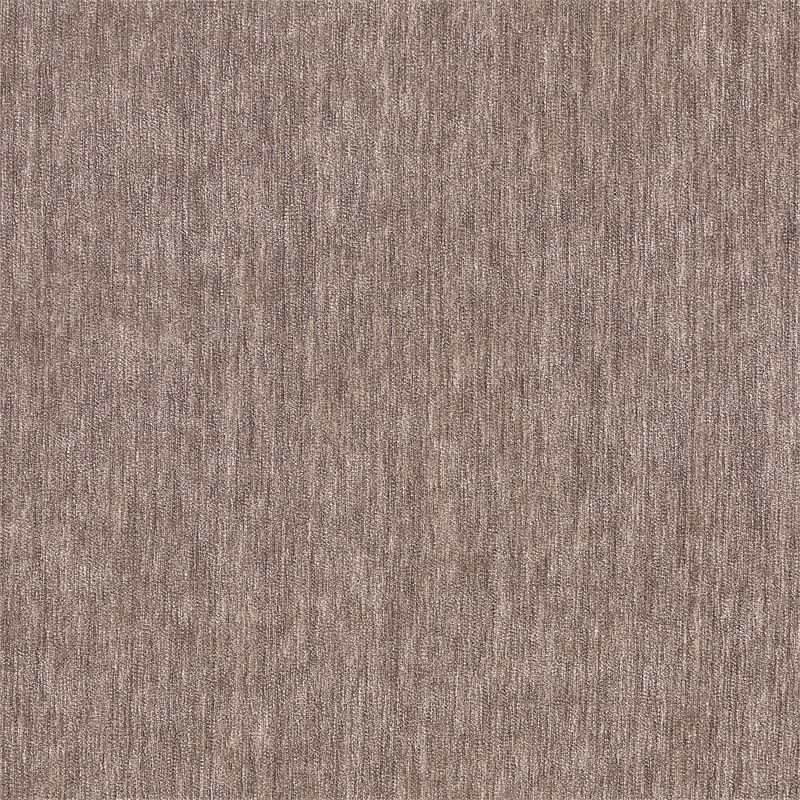 Pemberly Row Traditional Clarendon Arm Chair in Heathered Cocoa Polyester