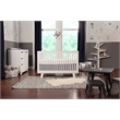 Pemberly Row Modern Wood Tree Bookcase in White - 51.17