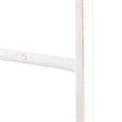 Pemberly Row Rustic White Wood Ladder with 6 Rungs