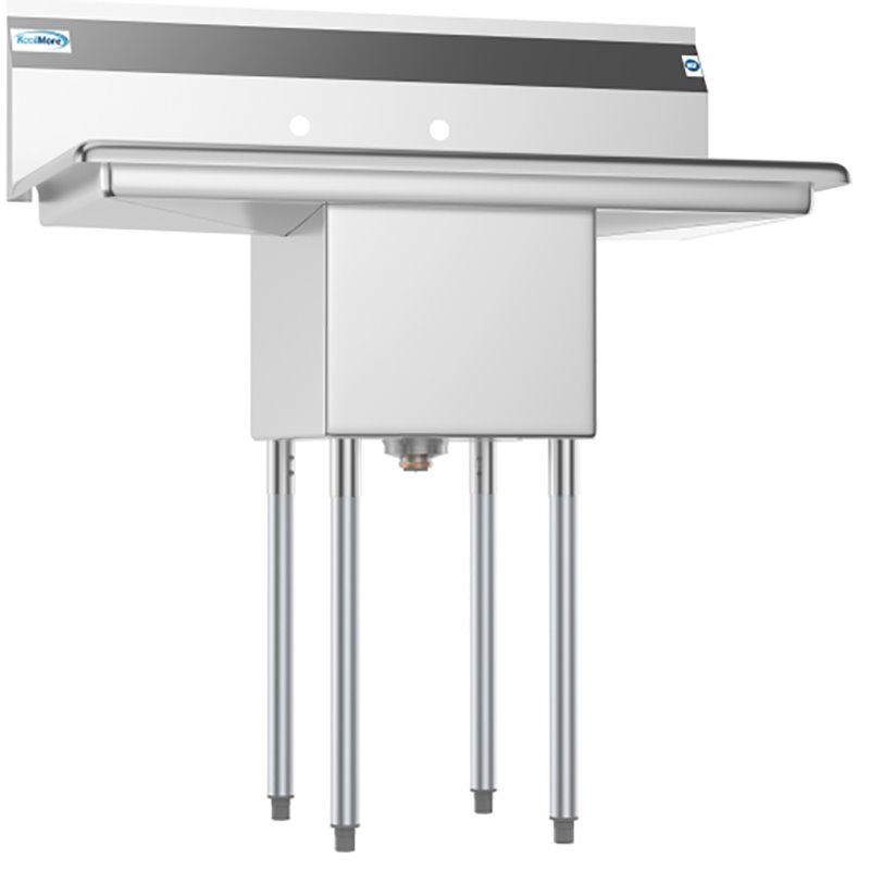 Pemberly Row 14x16x11 NSF Stainless Steel Kitchen Prep/Utility Sink in Silver