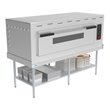 Pemberly Row 30x72 Heavy Duty 16-Gauge Stainless Steel Equipment Stand in Silver