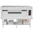 Pemberly Row 30x72 Heavy Duty 16-Gauge Stainless Steel Equipment Stand in Silver
