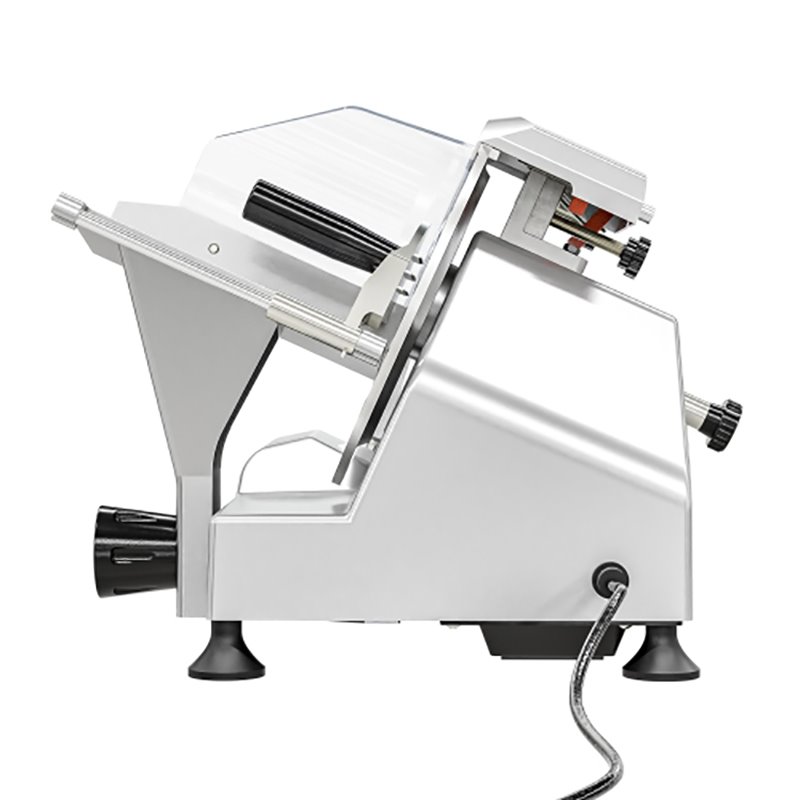 Pemberly Row Silver Stainless Steel Deli Meat Slicer with 9
