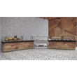 Pemberly Row 4 Pan Open Well Electric Steam Table with Undershelf & Sneeze-Guard