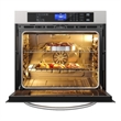 Pemberly Row 5 cu. ft. Stainless Steel Electric Convection Oven.