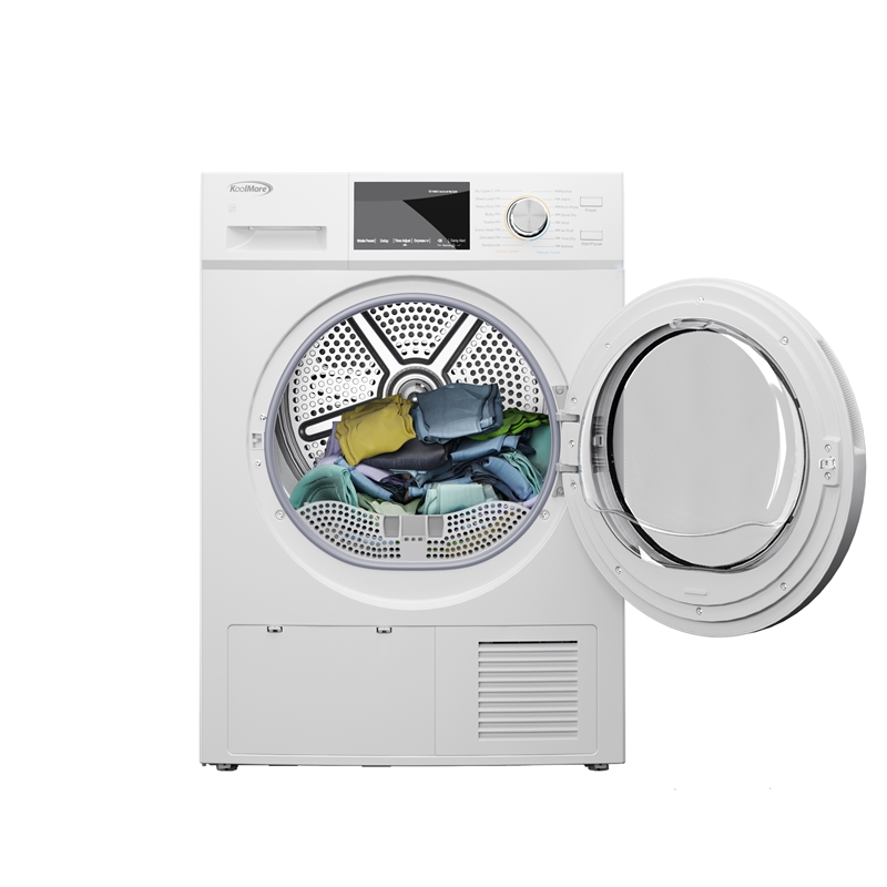 Pemberly Row 4.4 cu. ft. 240V Large Capacity Stackable Ventless Front Load Dryer