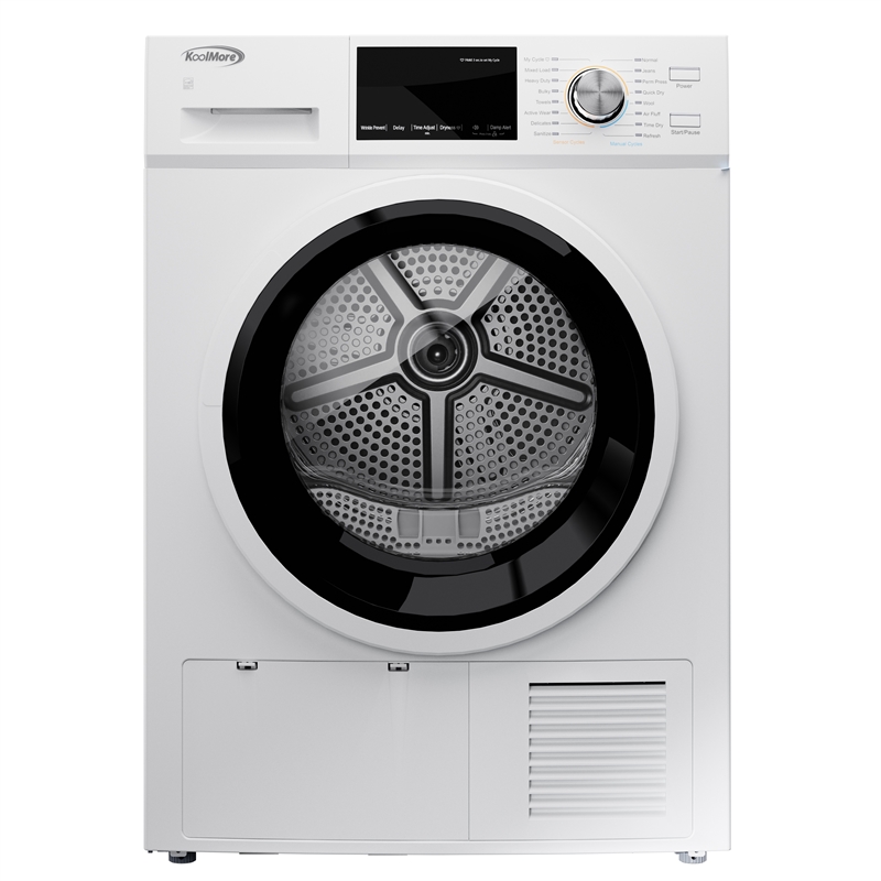 Pemberly Row 4.4 cu. ft. 240V Large Capacity Stackable Ventless Front Load Dryer