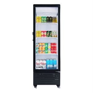 Pemberly Row 21&quot One Glass Door Display Merchandiser Refrigerator Cooler